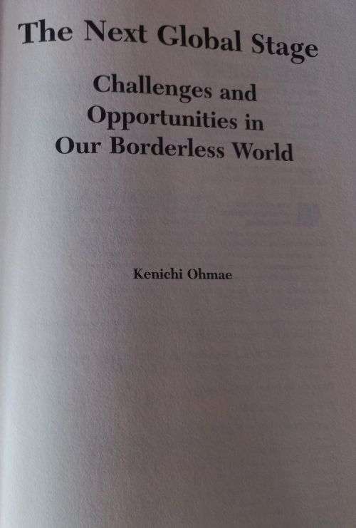 The Next Global Stage - Kenichi Ohmae - Hardcover - Politics - 282 pages