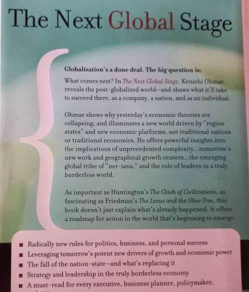 The Next Global Stage - Kenichi Ohmae - Hardcover - Politics - 282 pages
