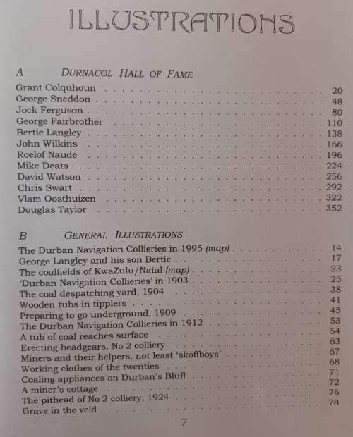 Durnacol - The Story of the Durban Navigation Collieries - Anthony Hocking - Hardcover - 376 pages