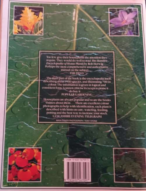 The Hamlyn Encyclopedia of House Plants - Rob Herwig - Softcover - 208 pages