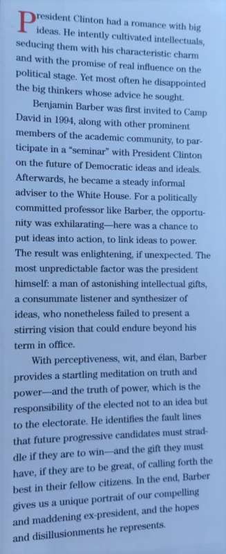 The Truth of Power - Benjamin R. Barber - Hardcover - 320 pages