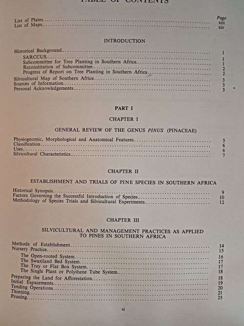 Tree Planting in South Africa - Vols 1 & 2 The Pines & The Eucalypts - R.J. Poynton