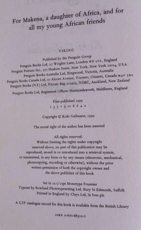 Night of the Lions - Kuki Gallmann - Hardcover - 209 pages