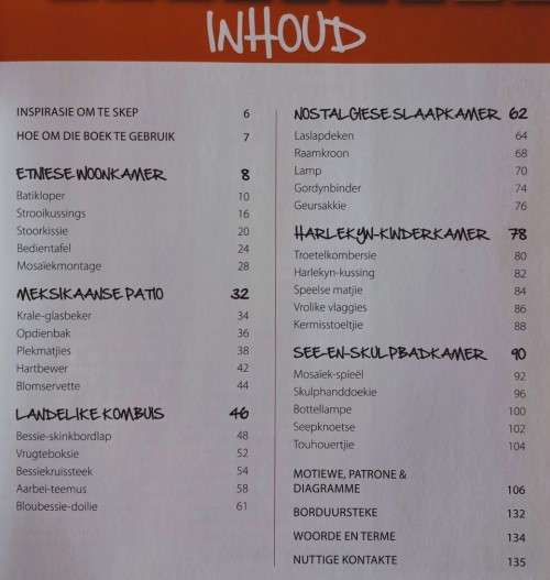 Handwerk Vir Die Huis - Annine van Reenen - Softcover - 135 Pages