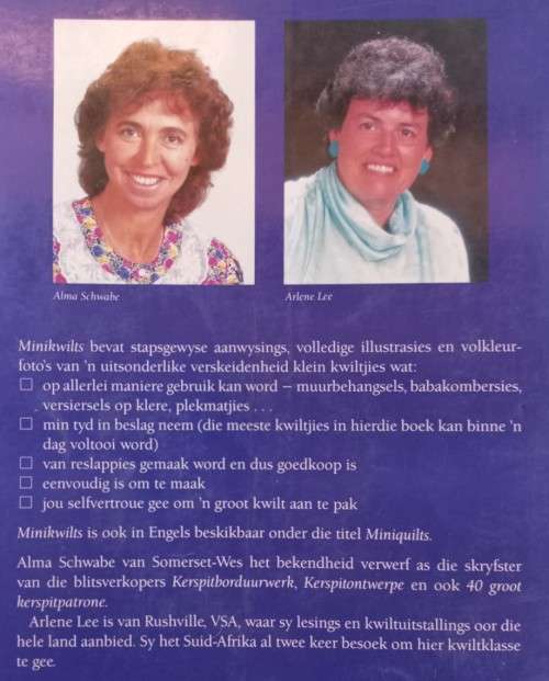Minikwilts - Alma Schwabe en Arlene Fee - Softcover - 80 Pages