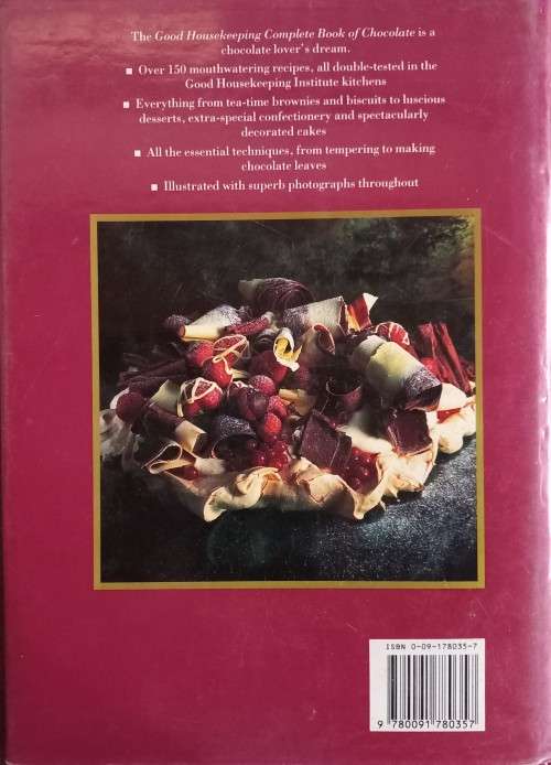 Complete Book of Chocolate - Good Housekeeping - Hardcover - 160 Pages