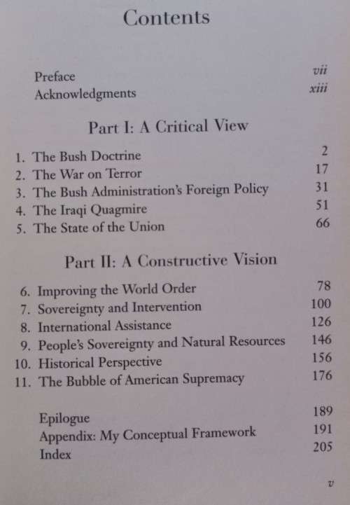 The Bubble of American Supremacy - George Soros - Hardcover - 206 Pages