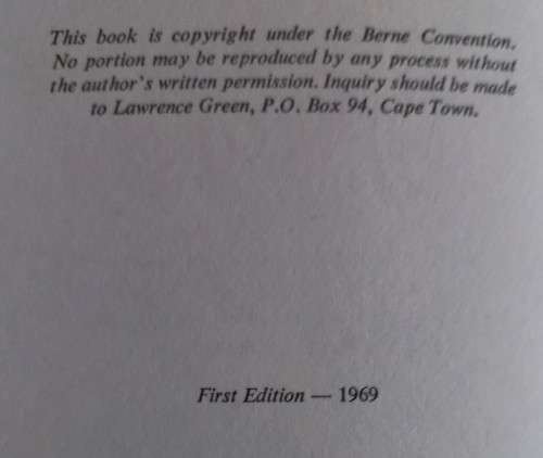 Harbours of Memory (1st Edition) - Lawrence G. Green - Hardcover - 255 Pages