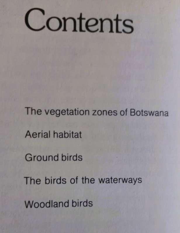 Birds of Botswana - Peter Ginn - Hardcover - 104 Pages