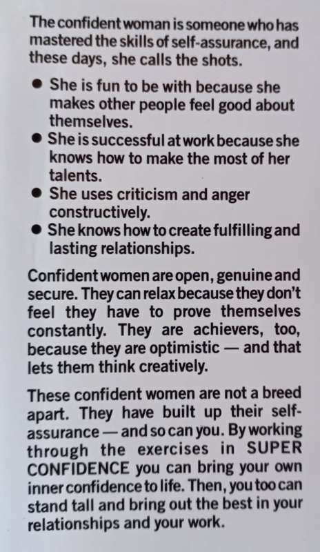 Super Confidence - The Woman`s Guide - Gael Lindenfield - Hardcover - 192 Pages