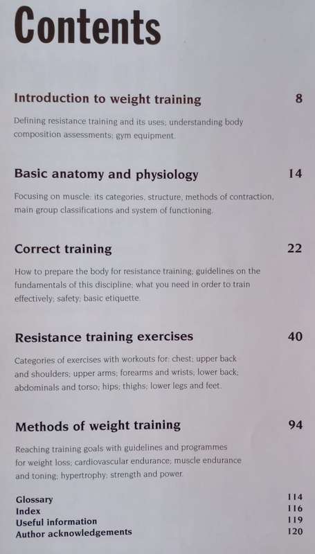 The Weight Training Handbook - Wayne Viljoen - Hardcover - 120 Pages