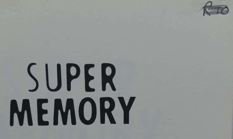 Super Memory - Douglas J. Herrmann - Softcover - 274 Pages