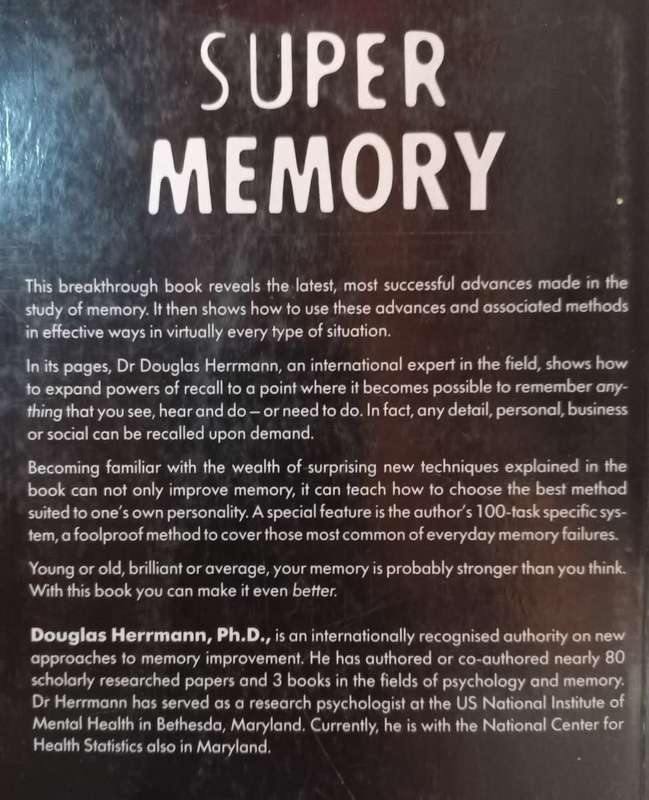 Super Memory - Douglas J. Herrmann - Softcover - 274 Pages