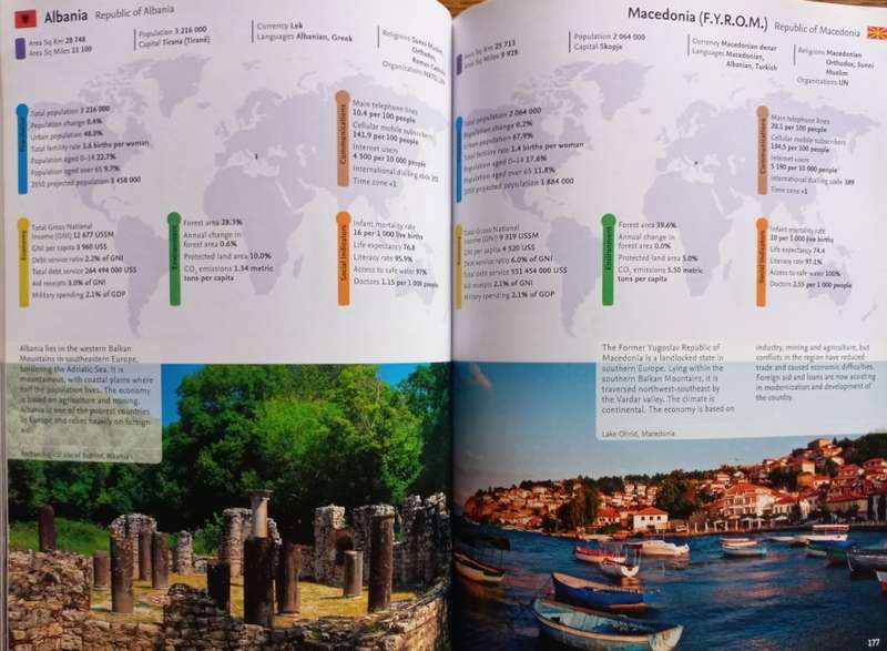 Collins World Factfile - Hardcover - 360 pages