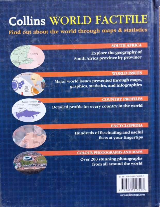 Collins World Factfile - Hardcover - 360 pages
