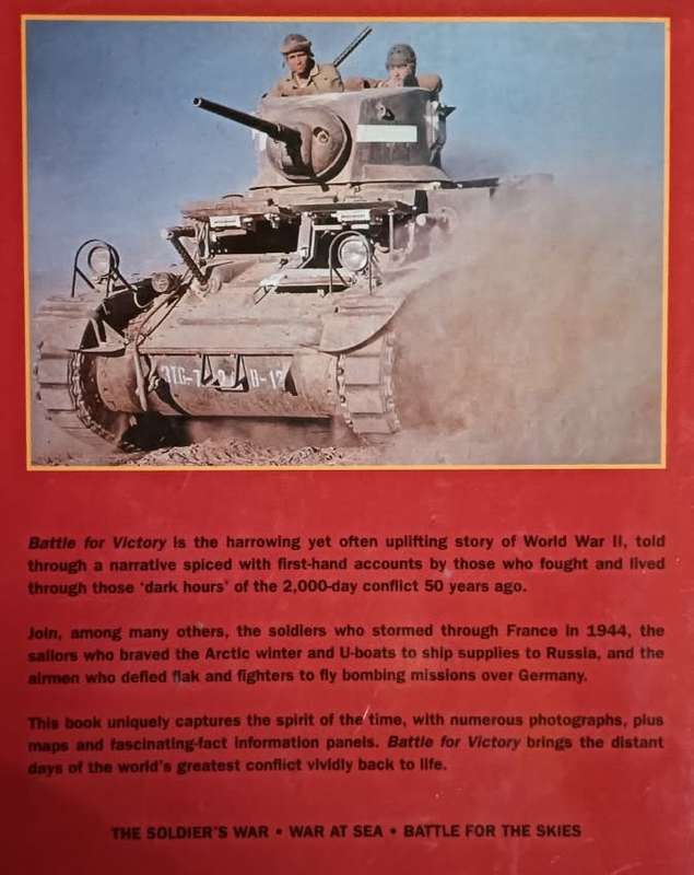 Battle For Victory - Men and Machines of World War II - Karen Farrington - Hardcover - 80 pages