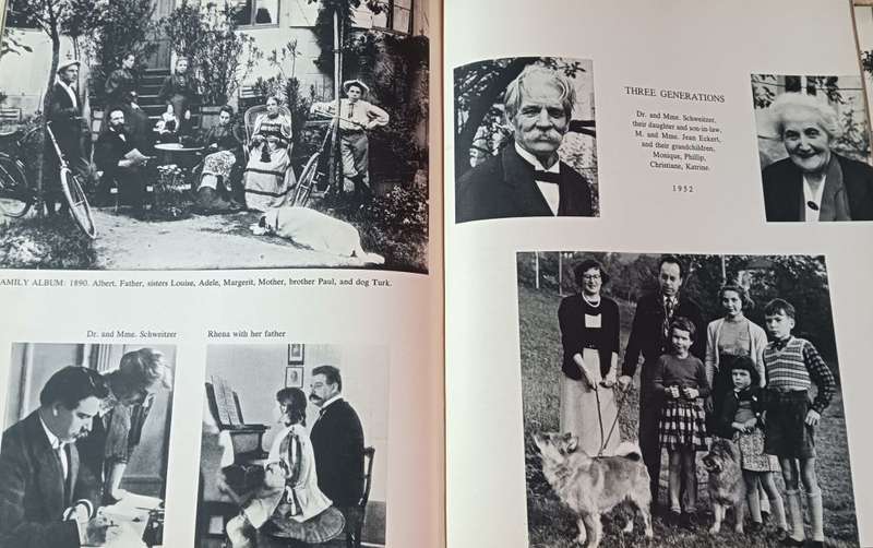 The World of Albert Schweitzer - A Book of Photographs - Erica Anderson - Hardcover - 142 pages