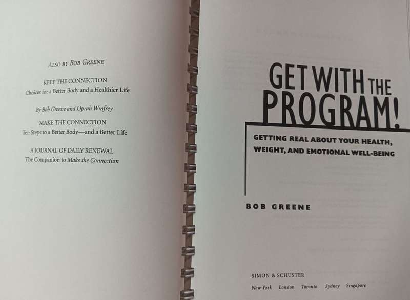 Get With the Program! - Bob Greene - Hardcover - 221 pages
