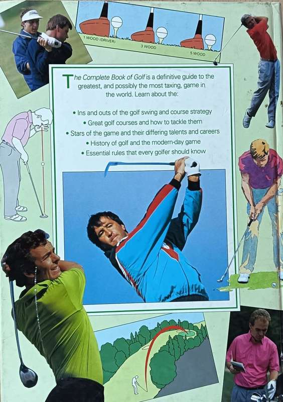 The Complete Book of Golf - Colour Library Books - Hardcover - 528 pages
