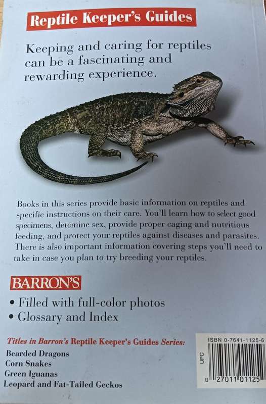 Bearded Dragons - RD  & Patrica Barlett - Softcover - 45 pages