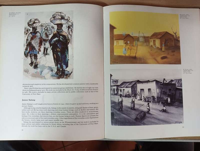 IMAGES OF MAN CONTEMPORARY SOUTH AFRICAN BLACK ART AND ARTISTS` BY EJ DE JAGER - Hardcover