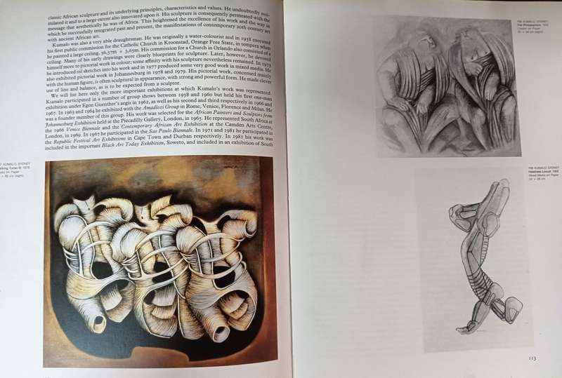 IMAGES OF MAN CONTEMPORARY SOUTH AFRICAN BLACK ART AND ARTISTS` BY EJ DE JAGER - Hardcover