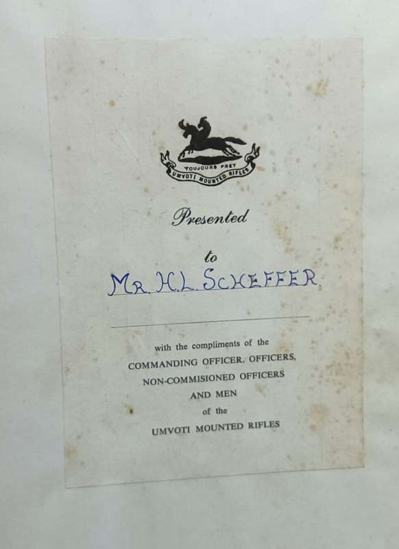 The Umvoti Mounted Rifles 1864-1975 - A.J. du Plessis - Hardcover - 200 Pages