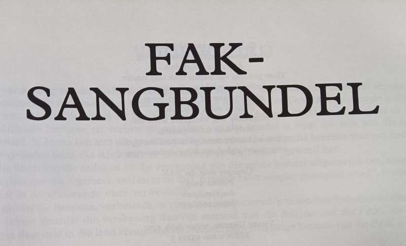 F.A.K. Sangbundel 1979 - Hardcover - 640 pages