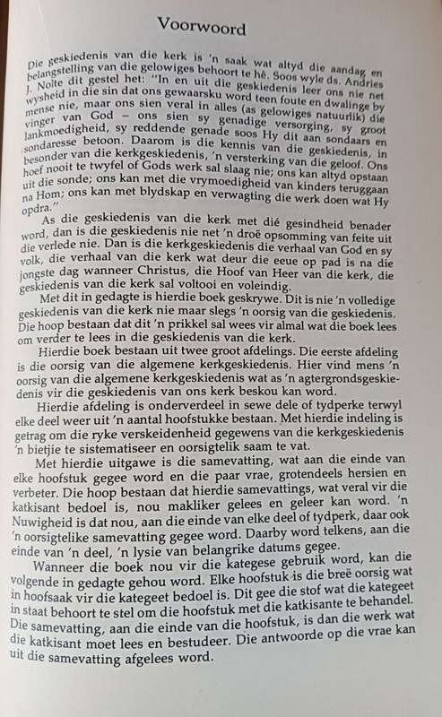 Kerkgeskiedenis - Prof Dr Ad Pont
