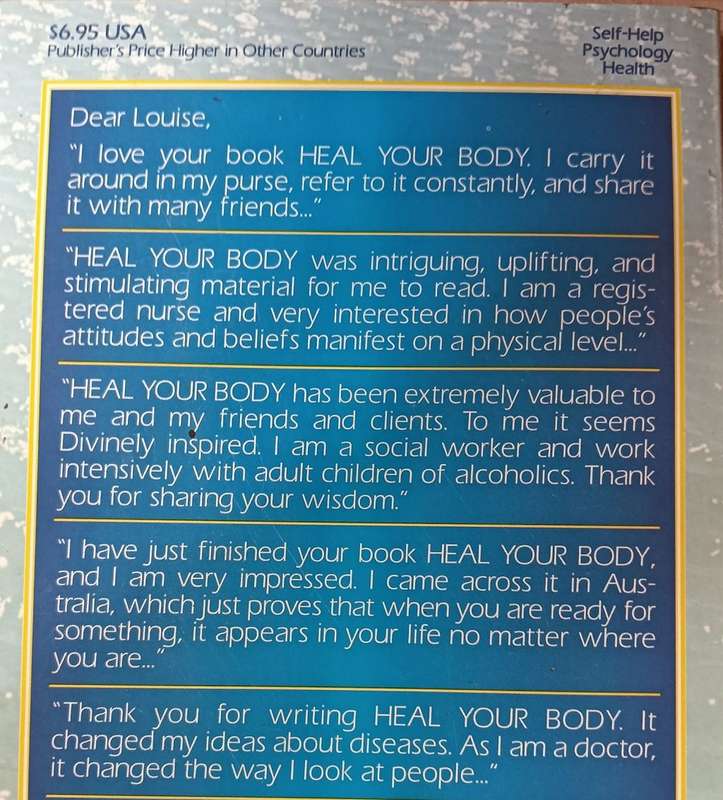 Heal Your Body - Louise L. Haye - Softcover - 83 Pages