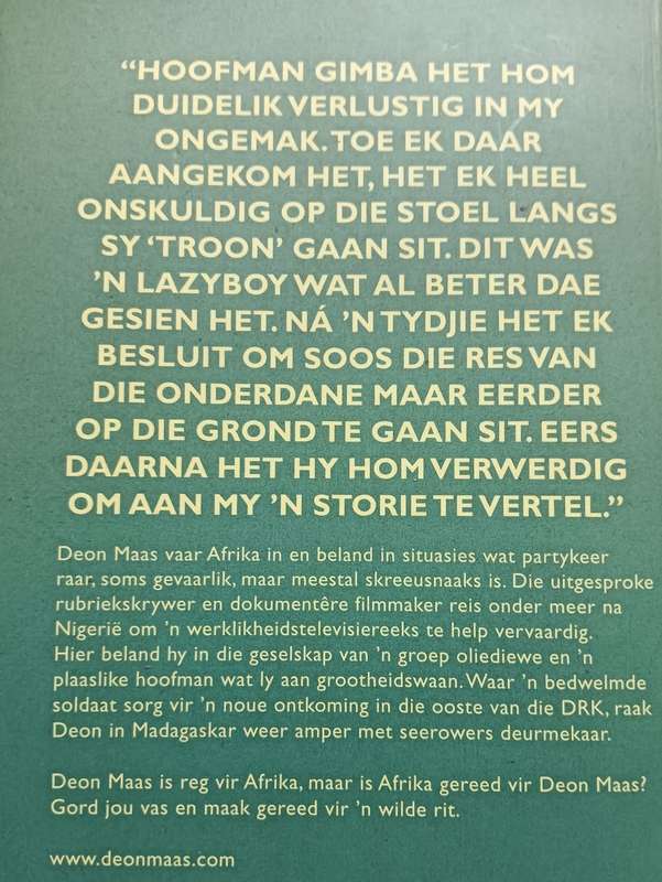 Witboy in Afrika - Deon Maas - Softcover - 215 pages