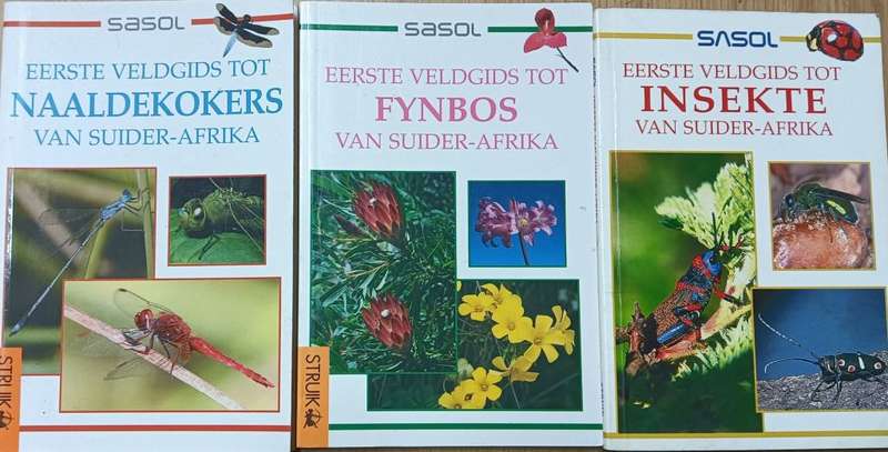 Sasol Veldgids boeke X 3 - Fynbos, Naaldekokers & Insekte - Softcover - 57 x 3 Pages