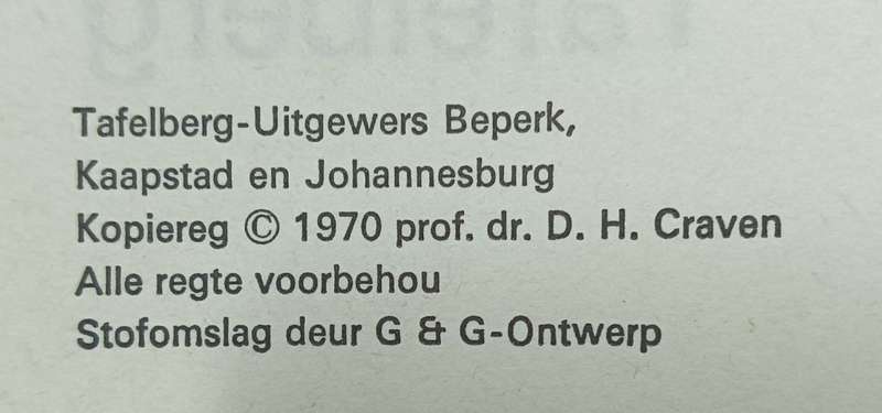 Rugbyhandboek - Prof. Dr. D.H. Craven - Hardcover - 268 Pages