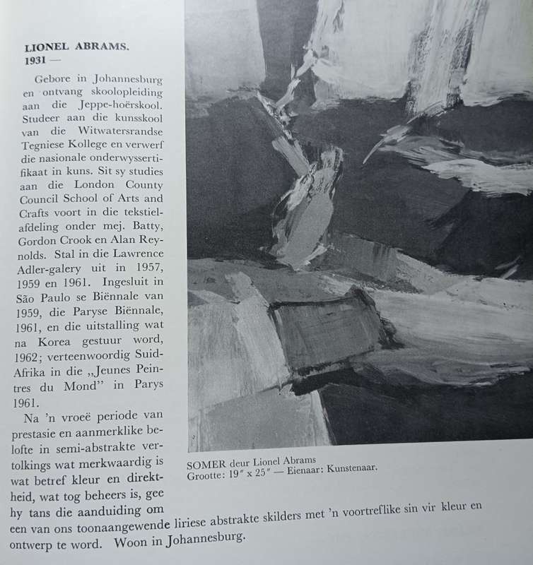 Suid-Afrikaanse Kunstenaars 1960-1962 - Harold Jeppe - Hardcover - 176 pages