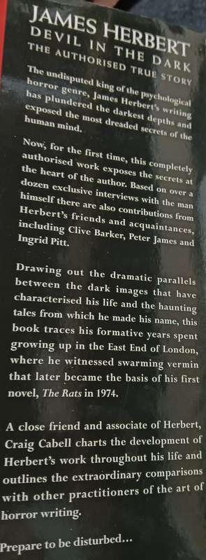 Devil in the Dark - James Herbert - Hardcover - 266 pages