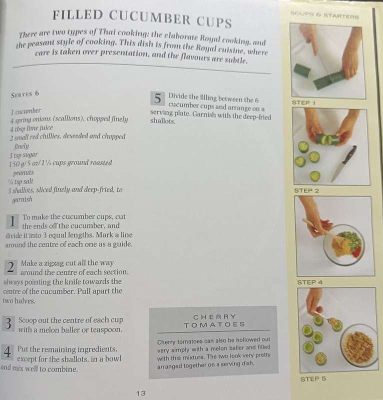 Step-By-Step Vegetarian Thai Cooking - Cara Hobday - Hardcover - 80 pages