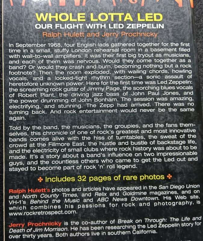 Whole Lotta LED - Our Flight with Led Zeppelin - Softcover - 260 pages