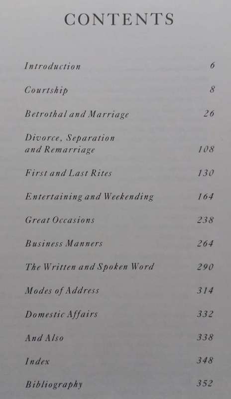 Modern Manners - Drusilla Beyfus - Hardcover - 351 pages