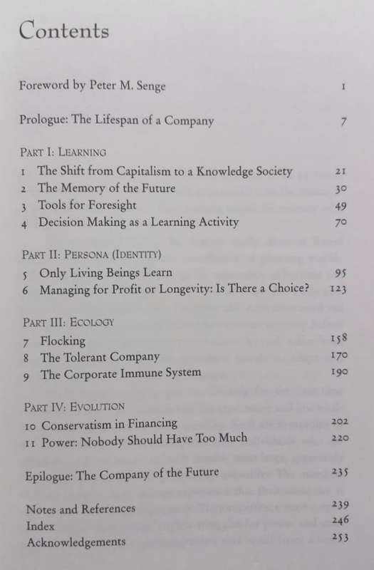 The Living Company - Arie de Geus - Hardcover - 254 pages
