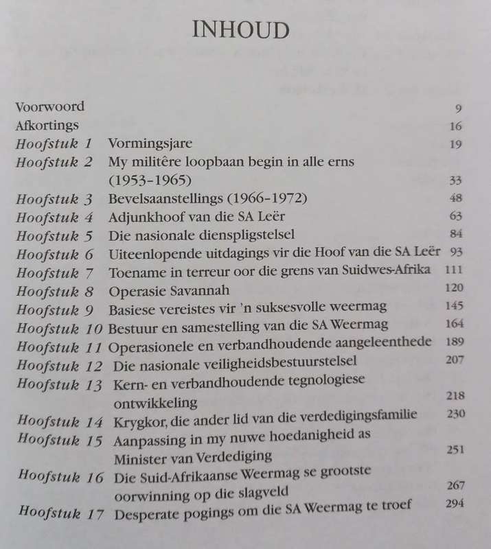 My Lewe Saam Met Die SA Weermag - Magnus Malan - Hardcover - 518 pages