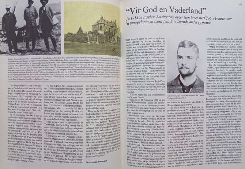 Beroemde Suid-Afrikaanse Krygsmanne - Various Authors - Hardcover - 192 pages