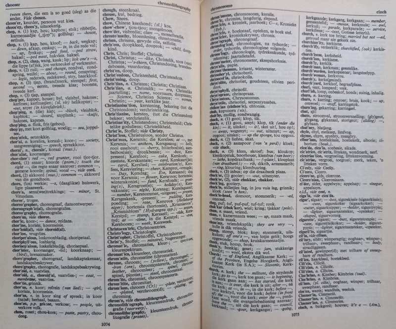 Tweetalige Woordeboek - Various Authors - Hardcover - 1899 pages