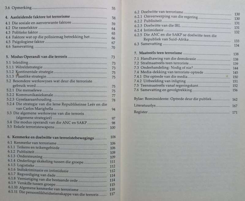 Terrorisme Die Feite - R. J. Greyling - Hardcover - 179 pages
