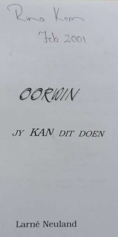 Oorwin Jy Can Dit Doen - Larne Neuland - Softcover - 128 pages