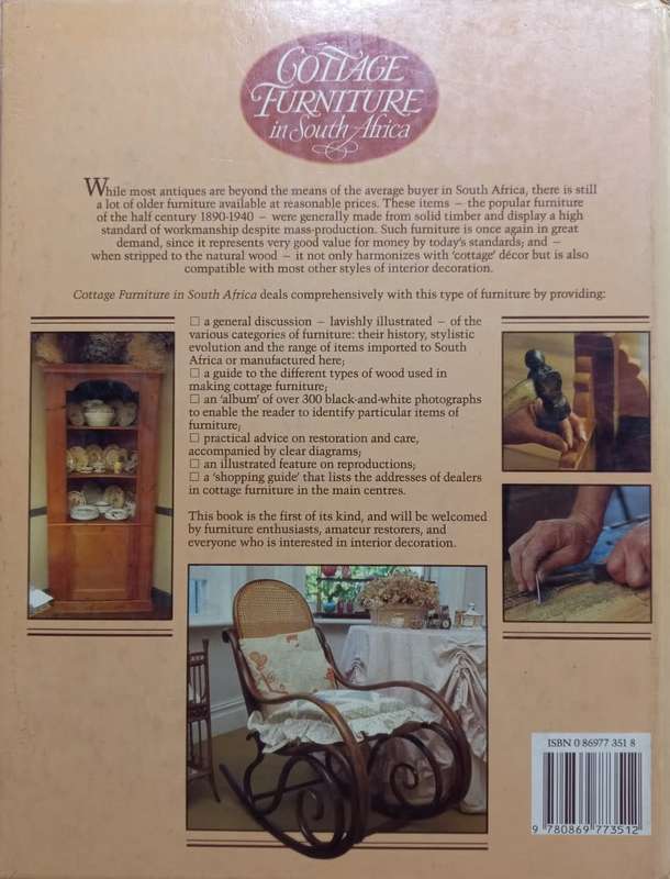 Cottge Furniture in South Africa - John Kench and Ralph Mothes - Hardcover - 172 pages