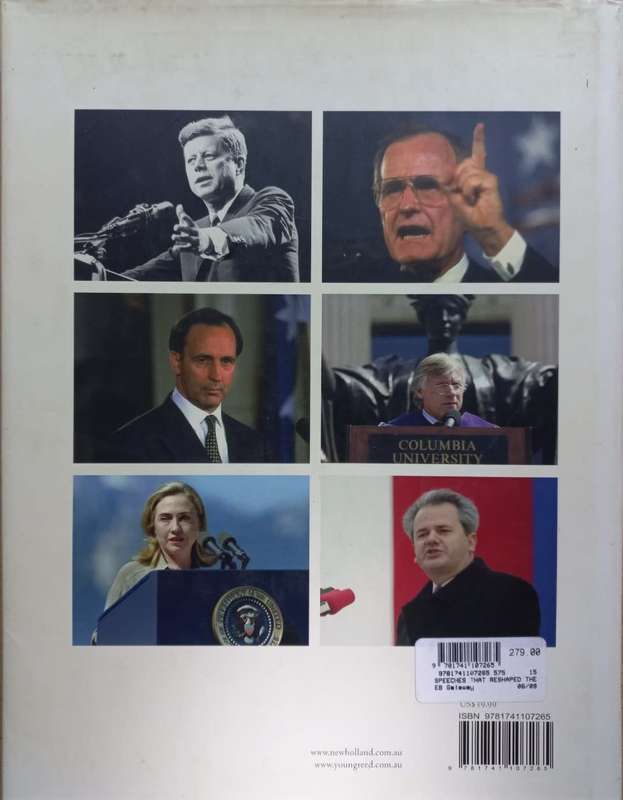 Speeches That Reshaped The World - Alan J Whiticker - Hardcover - 343 pages