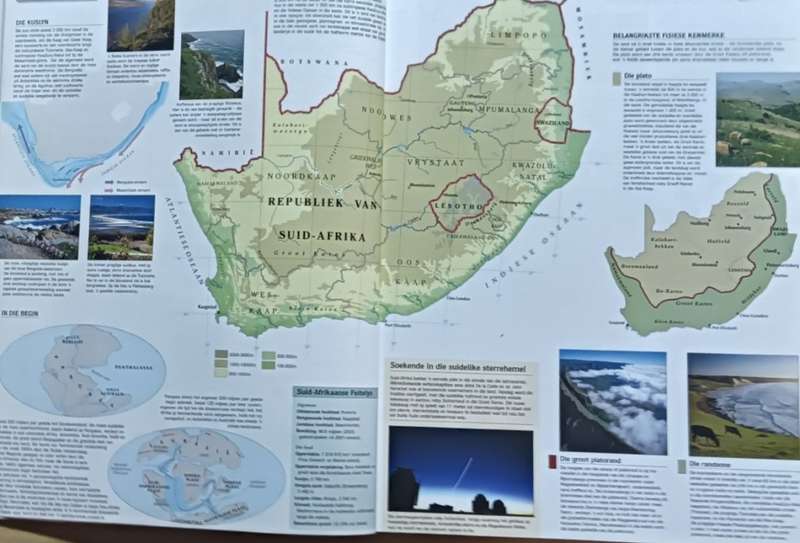 Wereld Atlas Vir Suid-Afrikaners - Jonathan Ball Uitgewers - Softcover - 160 pages