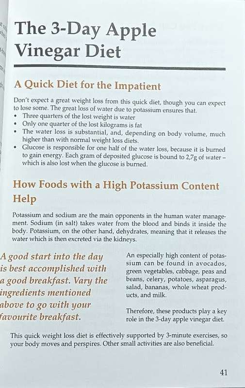 Lose Weight with Apple Cider Vinegar - Softcover - 94 Pages