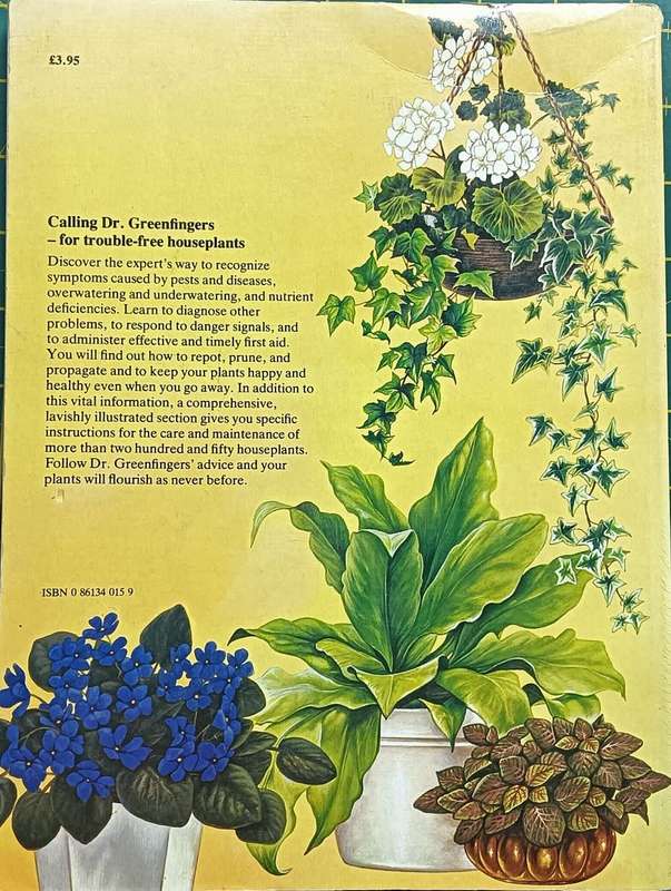 Dr. Greenfingers' Guide to Healthy Houseplants - Andrew Bichnell - Softcover - 160 Pages