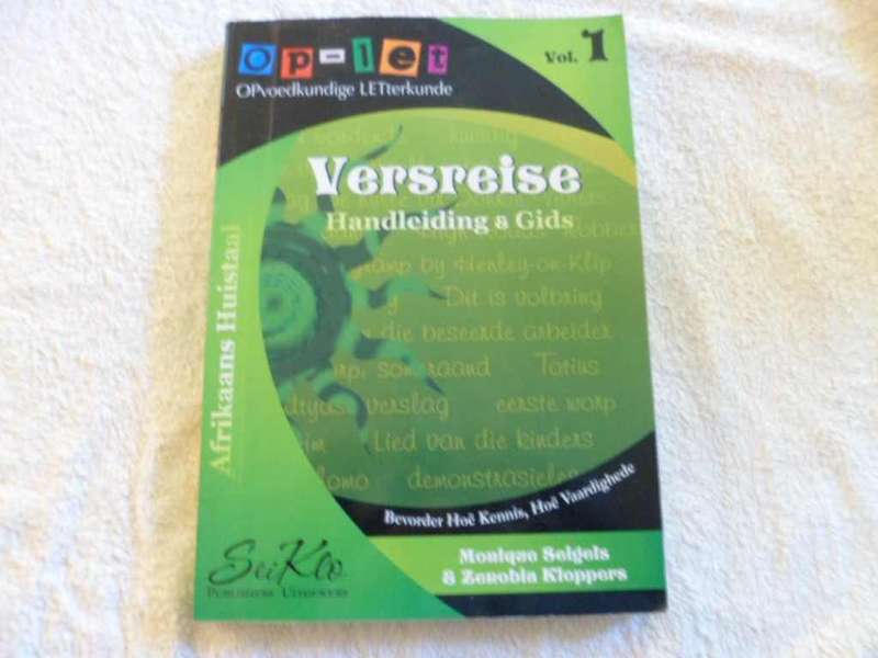 Op-Let Opvoedkundige Letterkunde Versreise - Handleiding en Gids